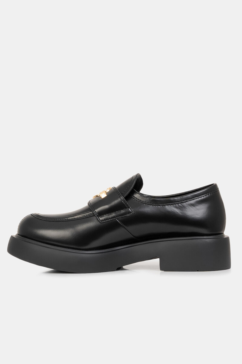 Love Moschino loafersy damskie skórzane Scarpad.City40 JA10404G0LJD0000