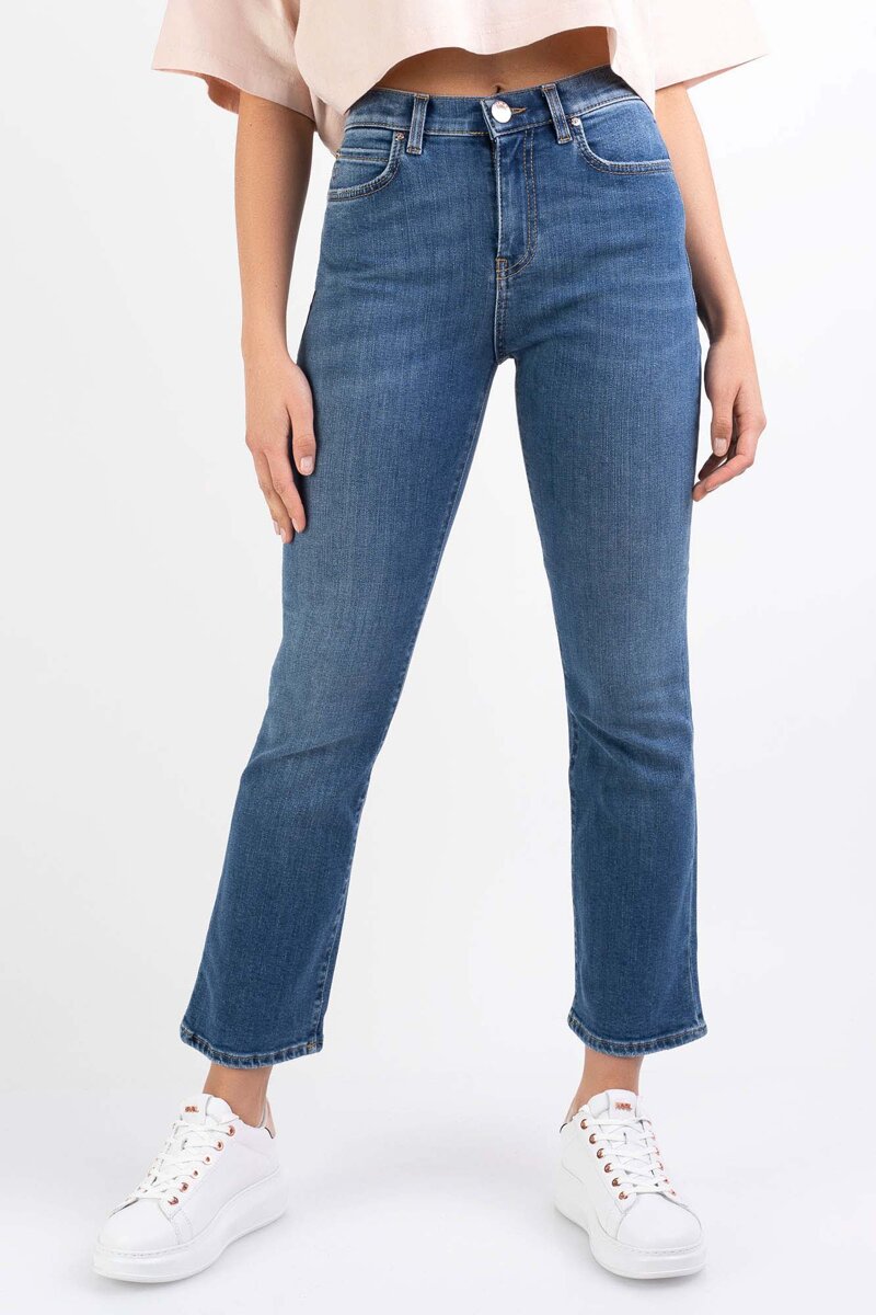 PINKO Jeansy niebieskie regular fit Brenda Bootcut 