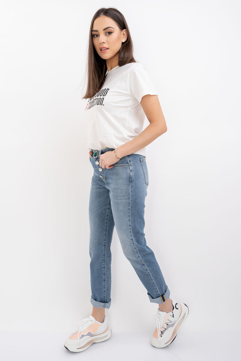 PINKO Jeansy skinny fit niebieskie GAIA 4