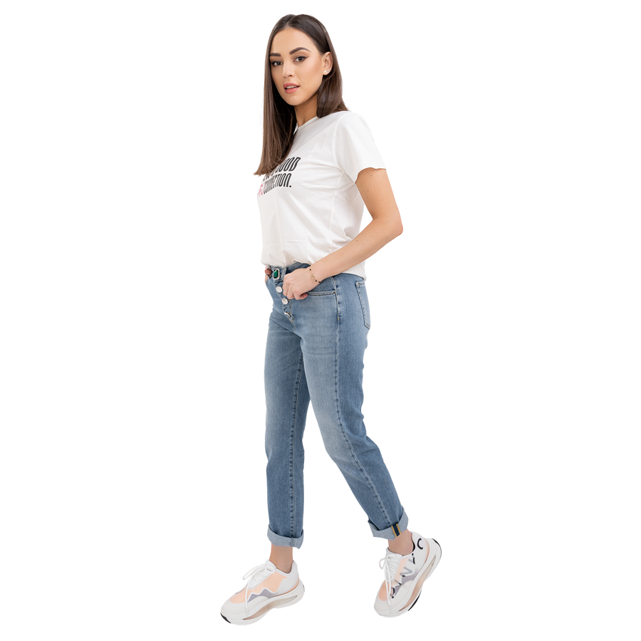 PINKO Jeansy skinny fit niebieskie GAIA 4