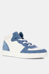  Emporio Armani Sneakersy białe z niebieskim akcentem X4Z119 XN777 S740
