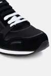 EMPORIO ARMANI Sneakersy SNK C.SUEDE+H/S+ACT czarne