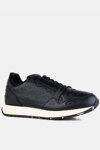 Emporio Armani Sneakersy Snk Rise Print czarne
