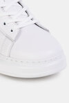 Karl Lagerfeld Sneakersy z neonową wstawką KAPRI MENS NFT Kounter KC Lo białe 