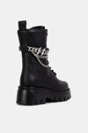 Karl Lagerfeld buty z łańcuchem KOMBAT KC Hi Lace Chain czarne