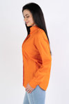 PINKO Koszula z mini logo pomarańczowa Bridport