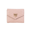 Pinko Portfel różowy Compact Wallet M